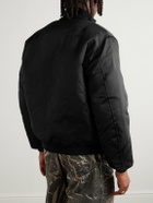 DRKSHDW by Rick Owens - Imbottito Oversized Padded Shell Bomber Jacket - Black