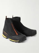 Zegna - Rubber-Trimmed Mesh Boots - Black