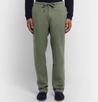 Onia - Collin Slub Linen Drawstring Trousers - Green