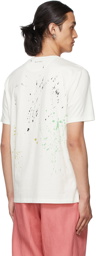 Paul Smith Off-White Paint Splatter T-Shirt