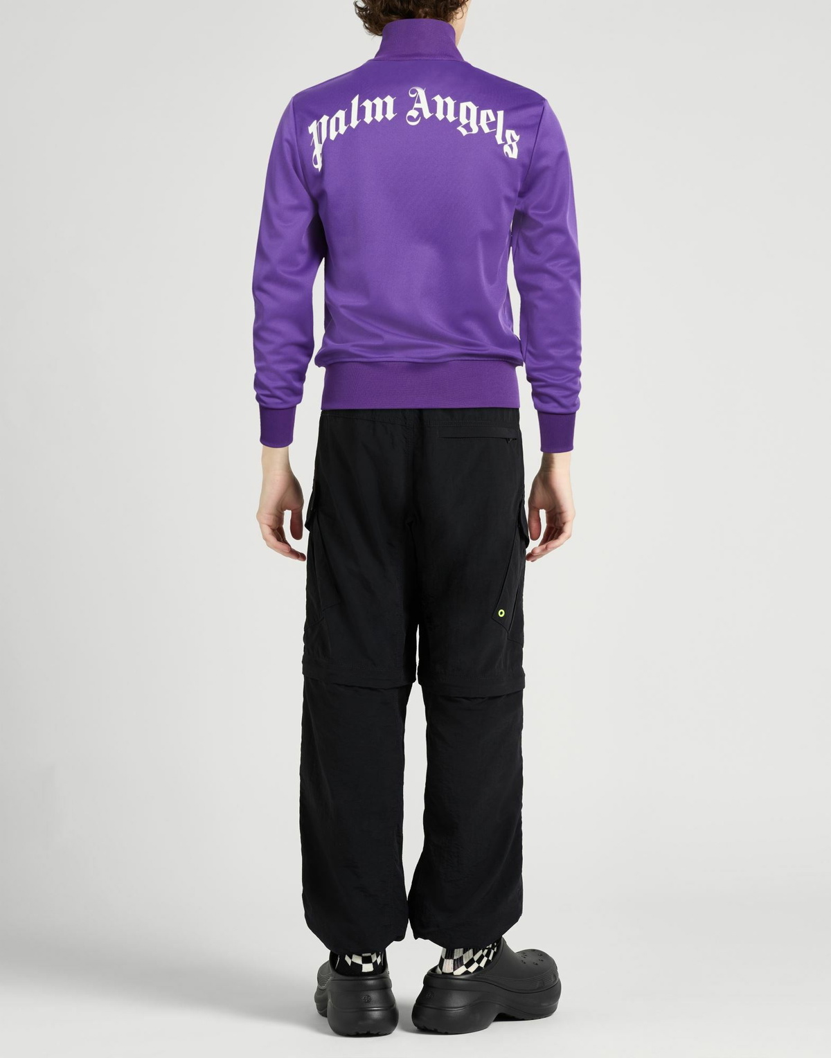 Palm Angels Mens Sweatshirt in Purple