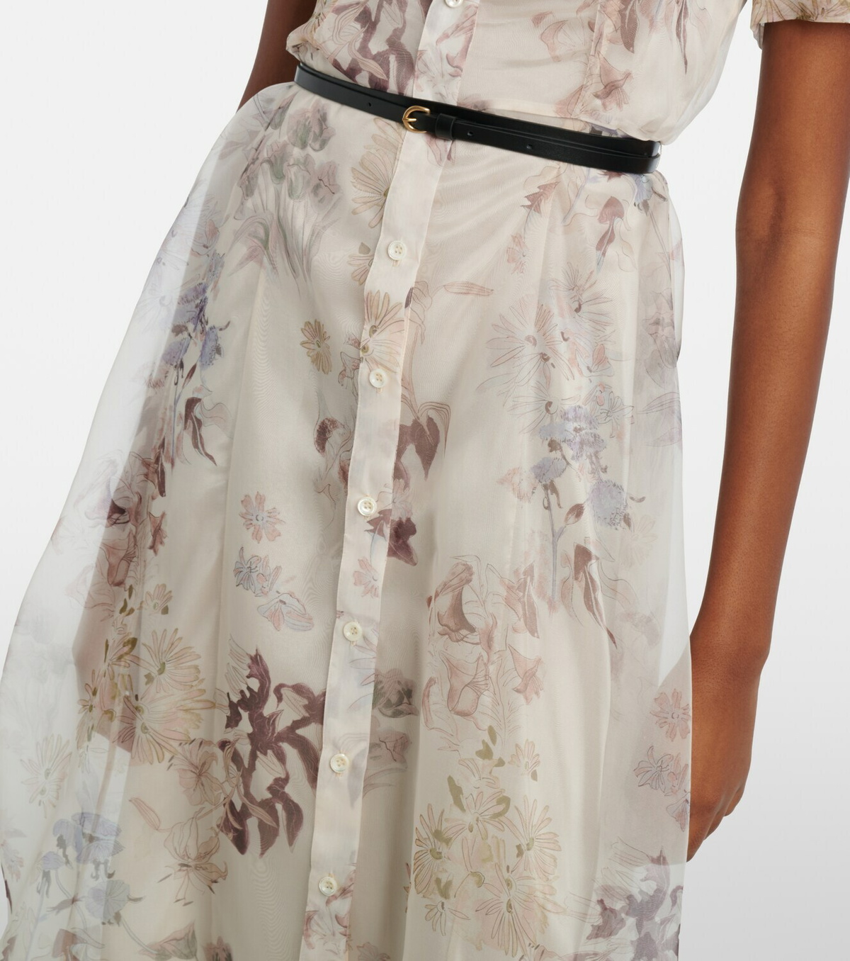 Altuzarra Kiera floral silk midi dress