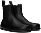 Marsèll Black Accomoda Beatle Chelsea Boots