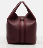 Loro Piana Bale Small leather bucket bag