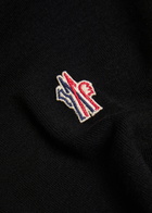 Moncler Grenoble Panelled Wool-blend Jumper Black