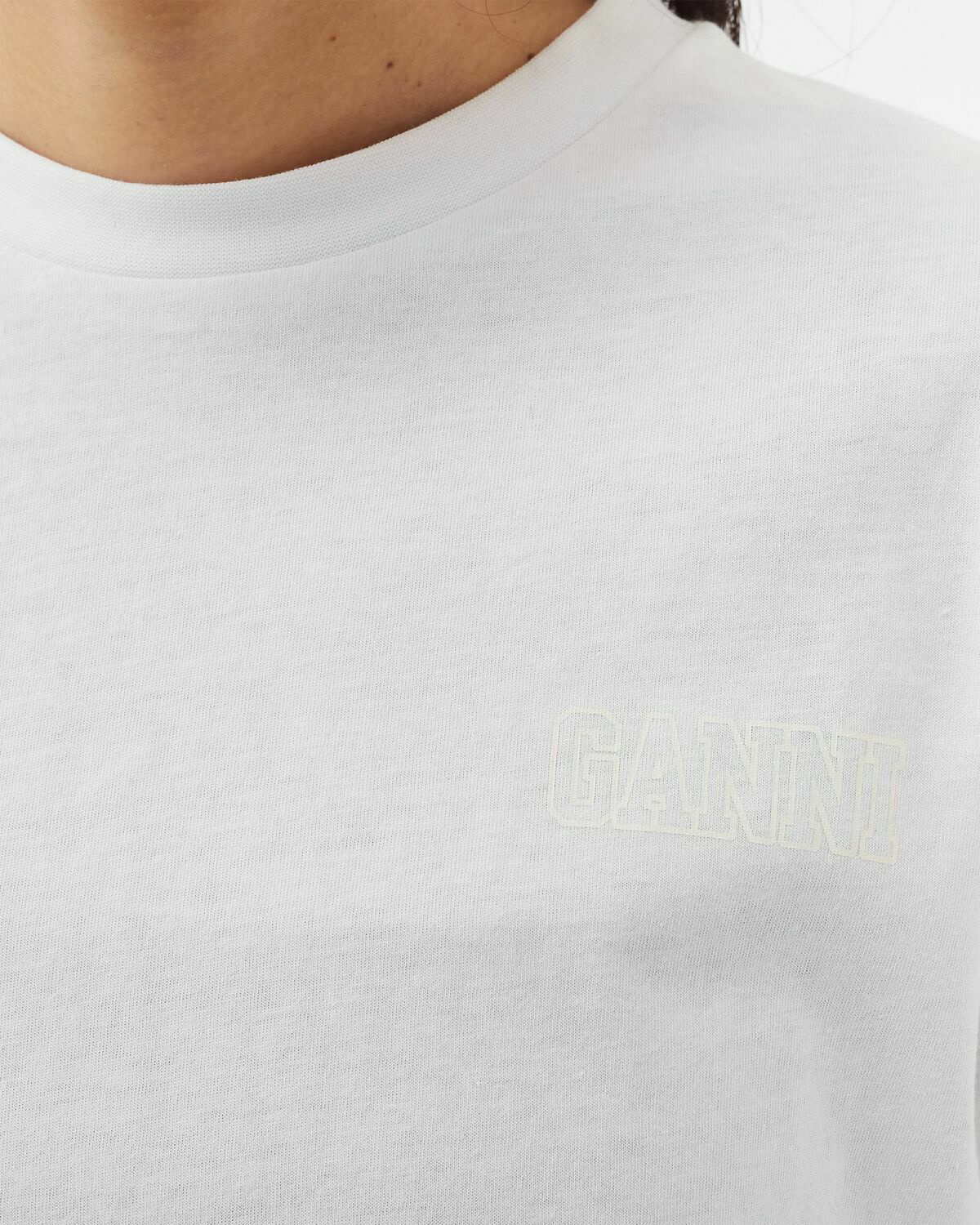 Ganni O-Neck T-Shirt - White