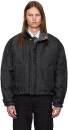 KOZABURO Black Transparent Down Jacket