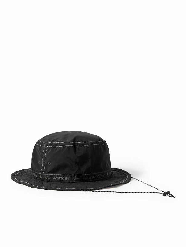 Photo: And Wander - Grosgrain-Trimmed Shell Bucket Hat