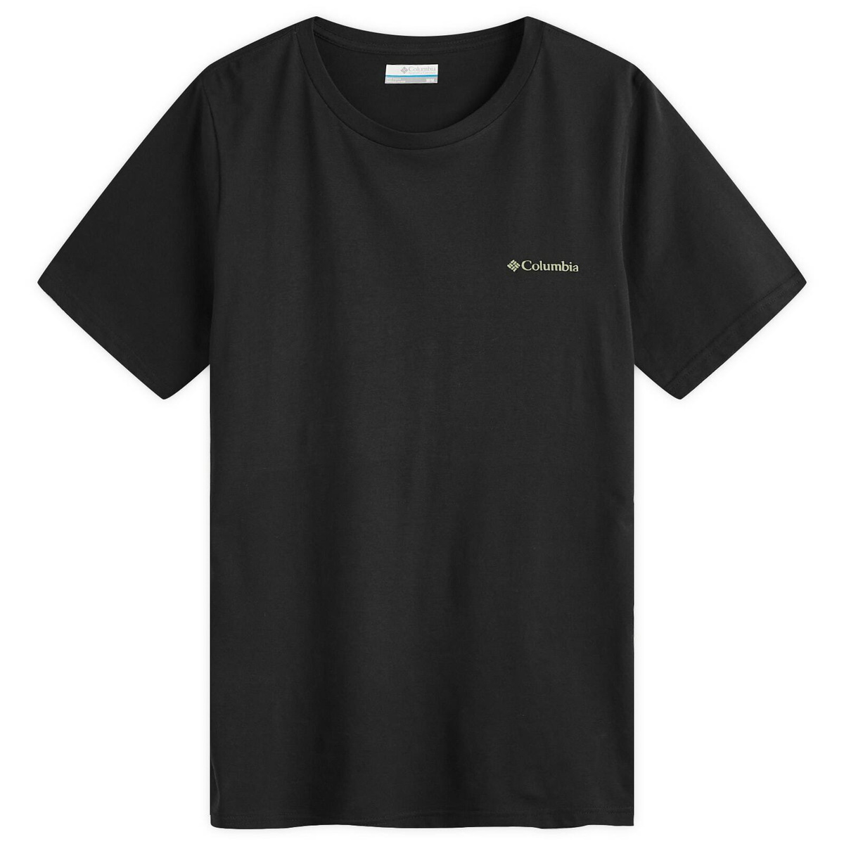 ★★Columbia★★ BS NYC 1754 SS TSHIRTS BLACK CIW2UTST878-UB Columbia Men's Graphic Print T-Shirt Short Sleeve Crew Neck