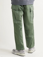 COMME DES GARÇONS HOMME - Garment-Dyed Cotton and Linen-Blend Cargo Trousers - Green