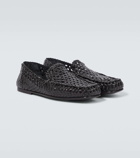 Dolce&Gabbana Driver woven leather loafers