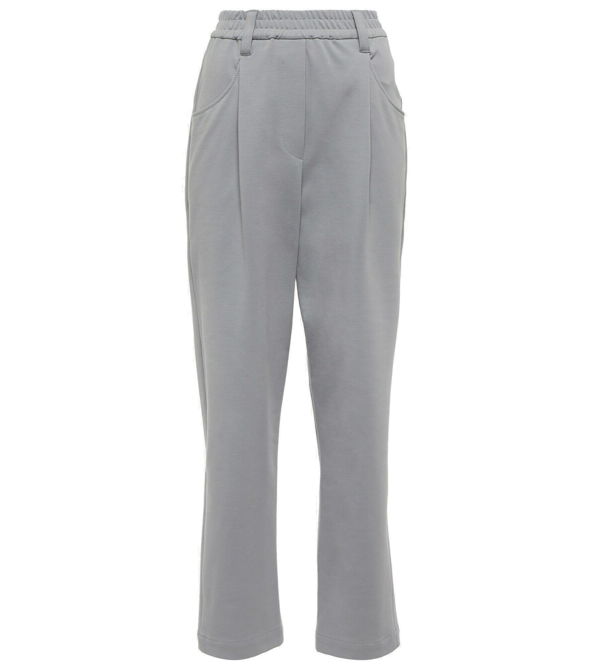 Brunello Cucinelli Brown Cotton Casual Pants main image 1