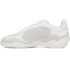 Casablanca White & Gray Squash Indoor Sneakers