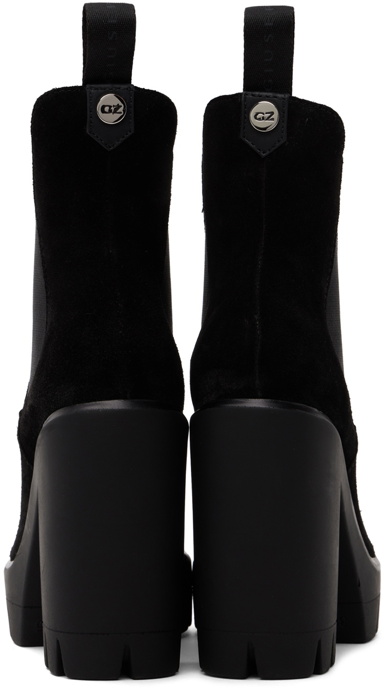 Giuseppe Zanotti Black Tonix Chelsea Boots