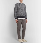 Club Monaco - Connor Slim-Fit Cotton-Twill Chinos - Anthracite