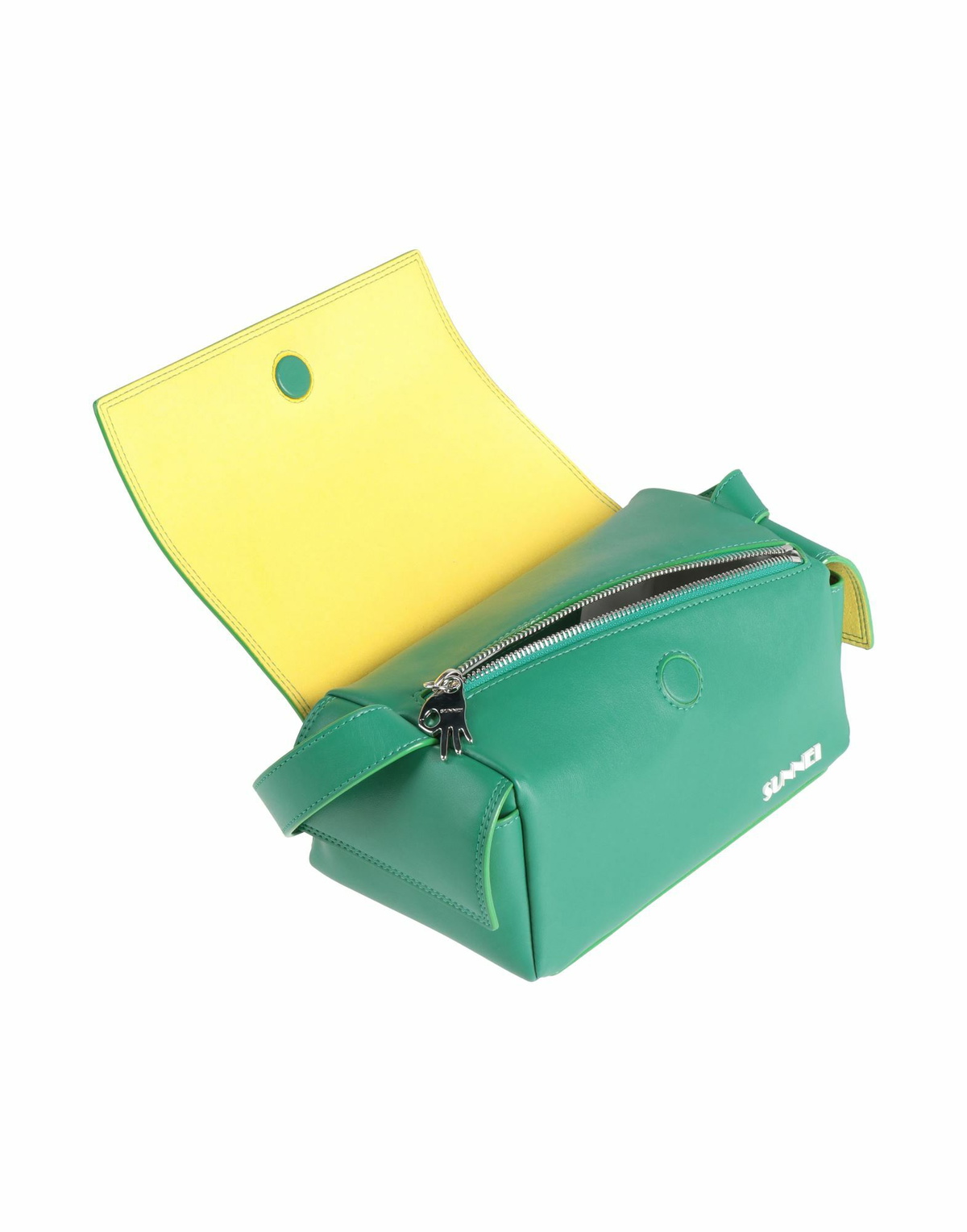 Sunnei Womens Cross-body bag Emerald in Green
