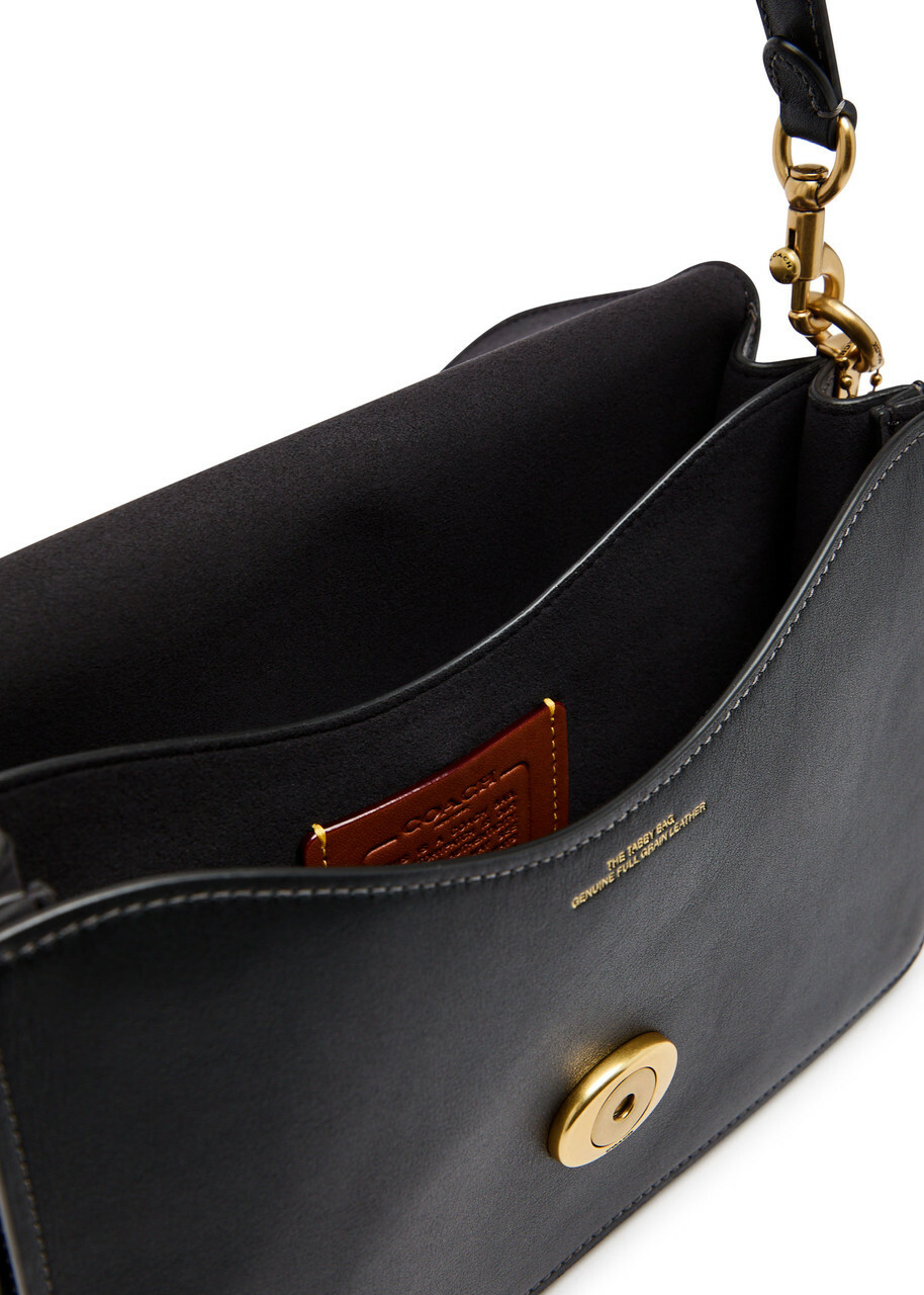 Coach Tabby Leather Shoulder bag - Black - One Size