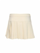 PALM ANGELS - Pleated Nylon Track Skirt