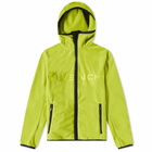 Givenchy Men's Embroidered Logo Polar Fleece Jacket in Citrus Green