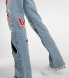 Givenchy - x Disney® high-rise slim jeans