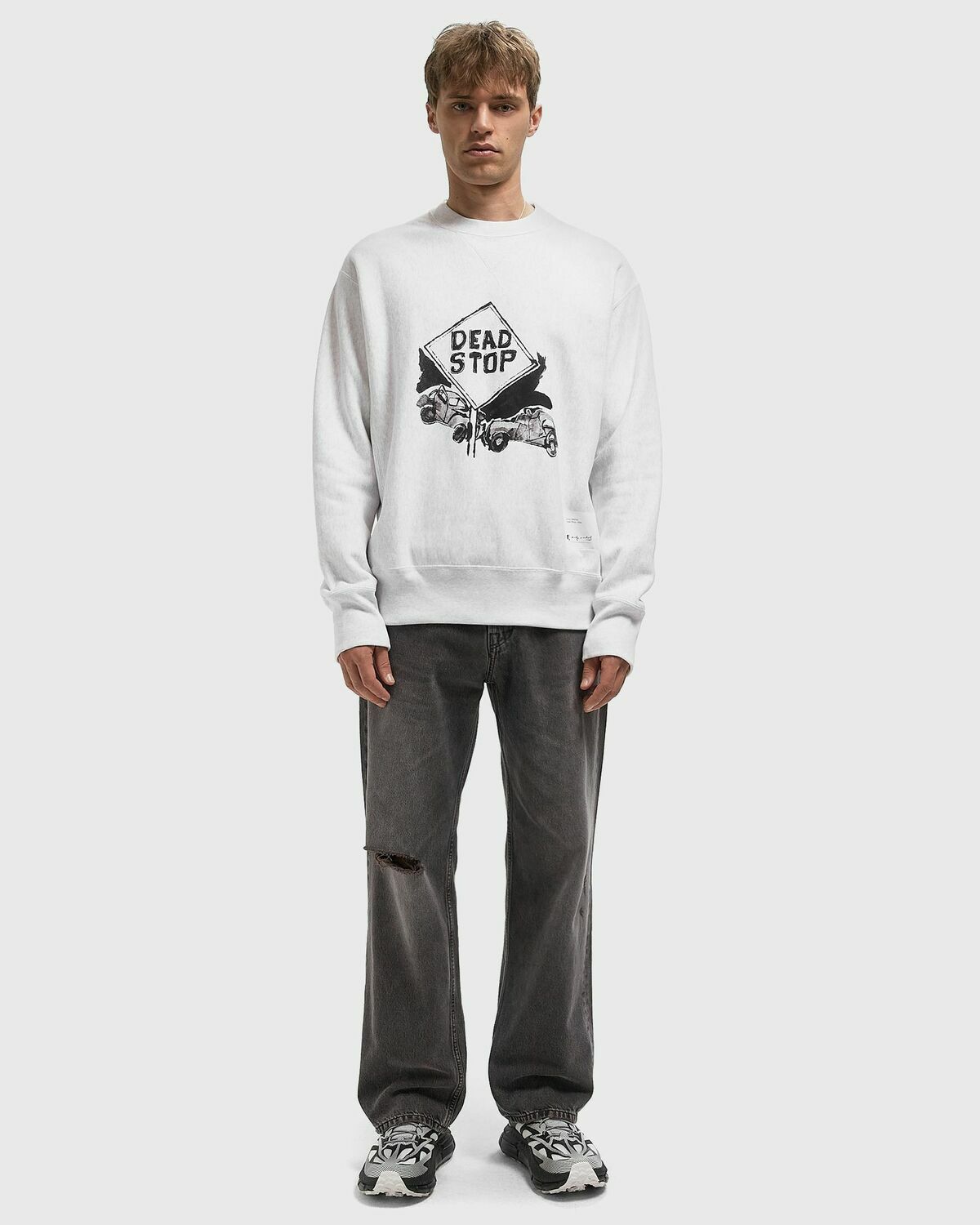 Comme des Garçons Homme TEE Grey Mens Sweatshirt