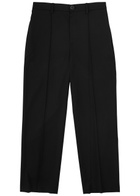 Helmut Lang Straight-leg Wool Trousers Black