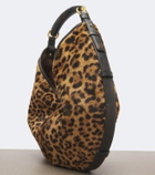 Saint Laurent Mombasa Medium calf hair shoulder bag