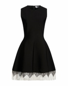 Mcqueen Womens Midi dress in Black