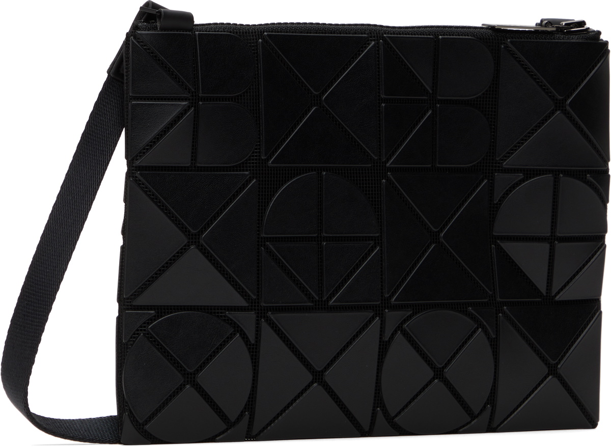 BAO BAO ISSEY MIYAKE Black Font Crossbody Bag