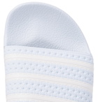 adidas Originals - Adilette Textured-Rubber Slides - Sky blue