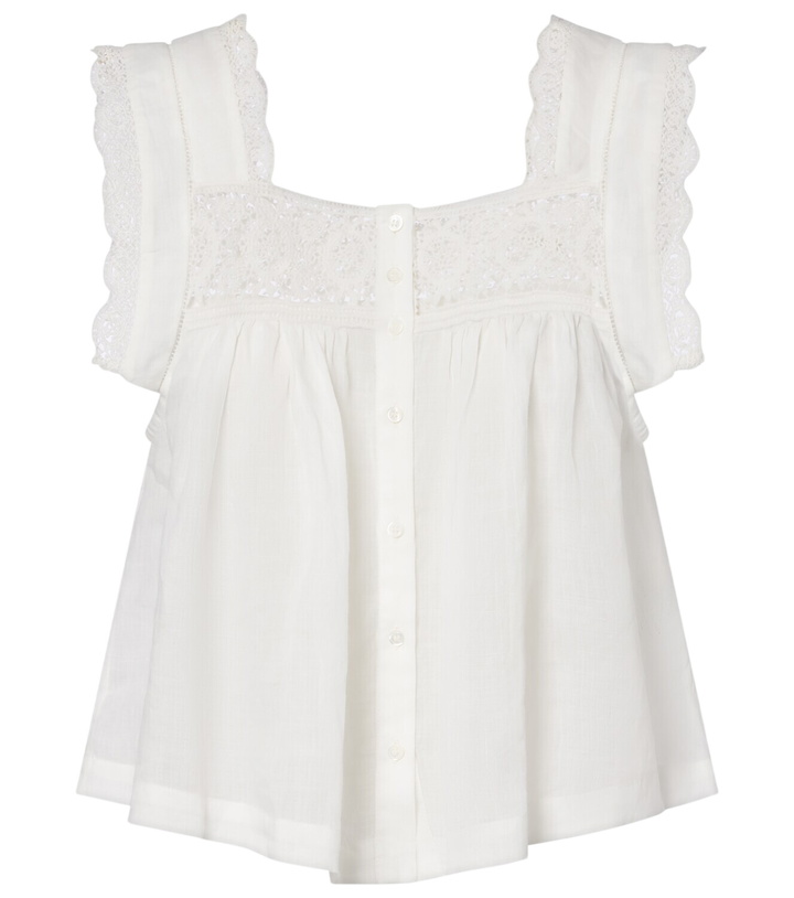 Photo: Citizens of Humanity Mia lace-trimmed top