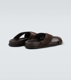 Brioni Suede slides