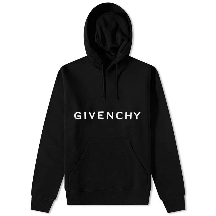 Photo: Givenchy Men's Logo Hoody in Black