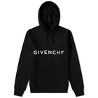 Givenchy Men's Logo Hoody in Black