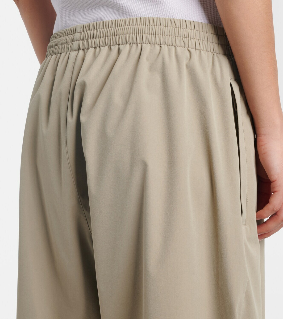 Balenciaga Oversized wide-leg track pants
