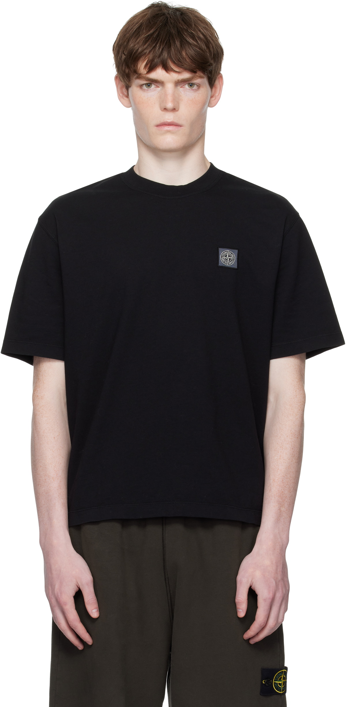 Stone Island Off-White 2100025 Combed Organic Cotton Jersey