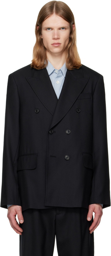 Photo: OUR LEGACY Black Unconstructed DB Blazer