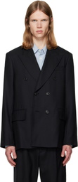 OUR LEGACY Black Unconstructed DB Blazer