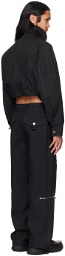 Dion Lee Black Pocket Jumpsuit