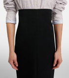 The Row Iphora wool maxi skirt