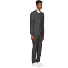 Boss Grey Check Huge 6 Genius 5 Suit