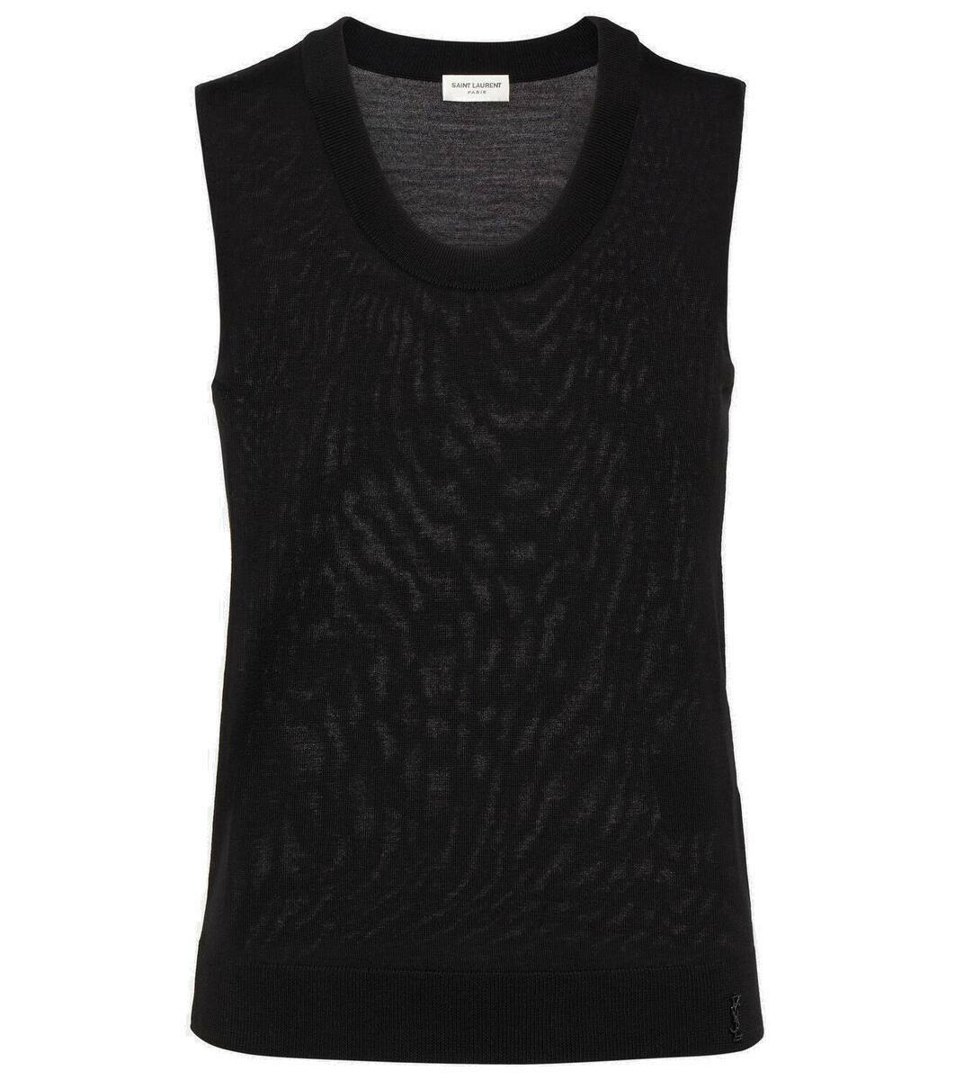 SAINT LAURENT - Wool Vest Saint Laurent