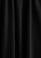 Eileen Fisher Wool Midi Skirt Black