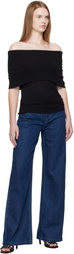 La Collection Black Scarlet Top