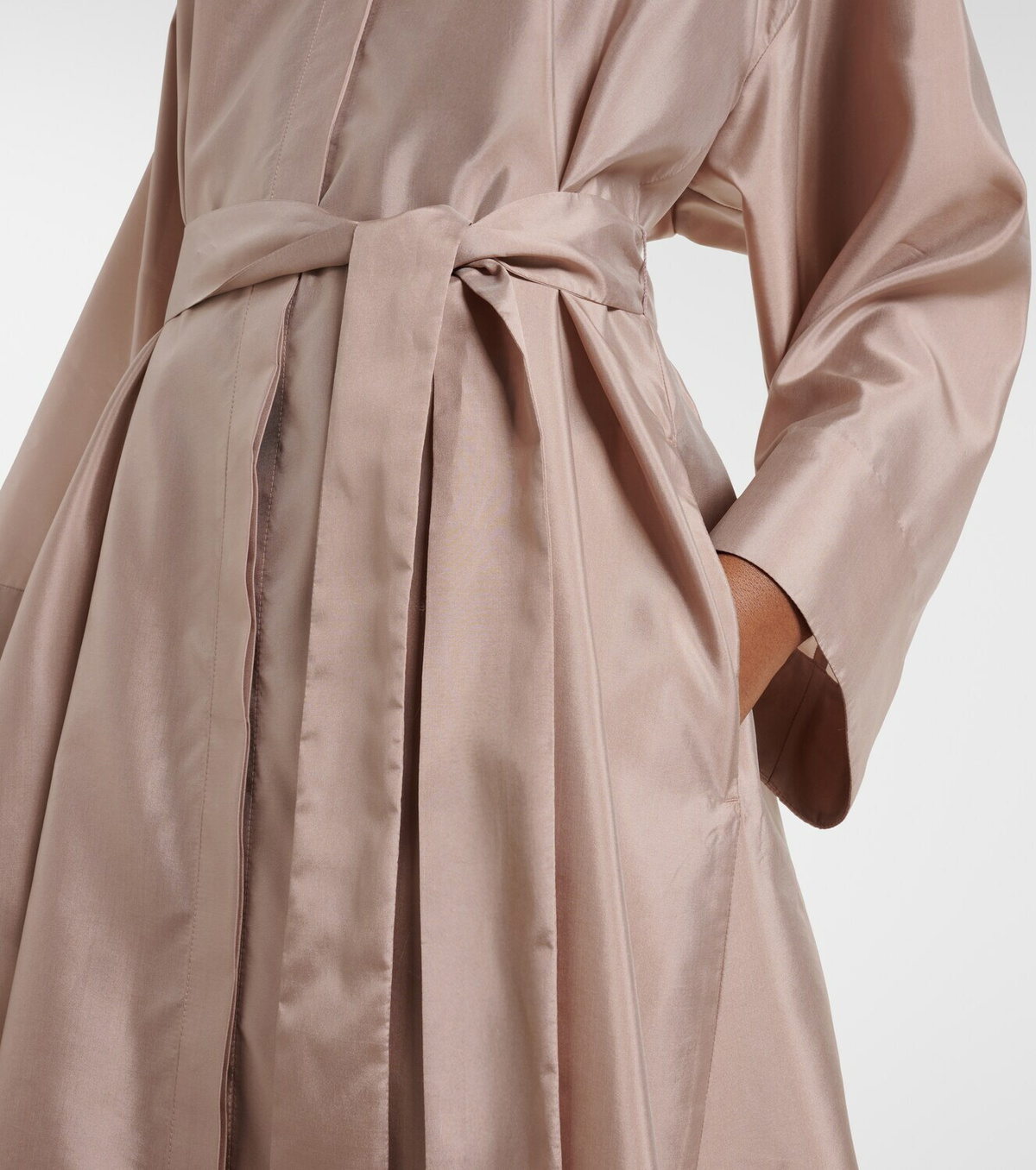 'S Max Mara Anna organza shirt dress