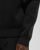 ØLÅF KNITTED DRIFT MOCK NECK Grey Mens Pullover