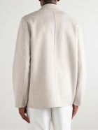Hartford - Jay Double-Faced Wool-Blend Jacket - Neutrals