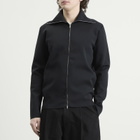 Jil Sander Men's Compact Zip Through Knit in Black