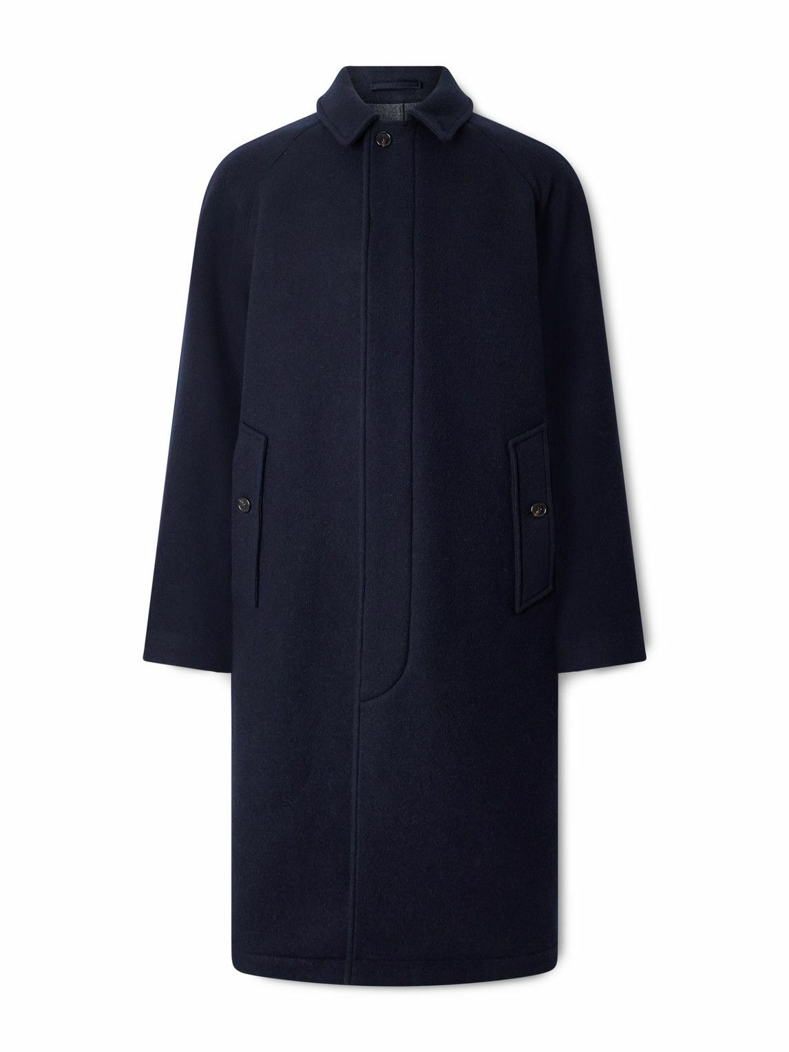 Thom Sweeney - Virgin Wool and Cashmere-Blend Coat - Blue