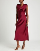 Sandro Womens Maxi dress Burgundy